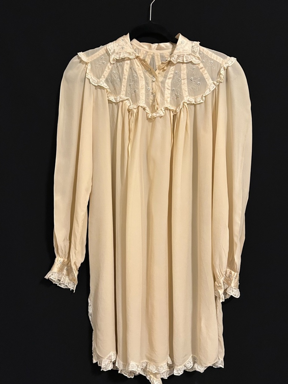 Vintage Silk Nightgown